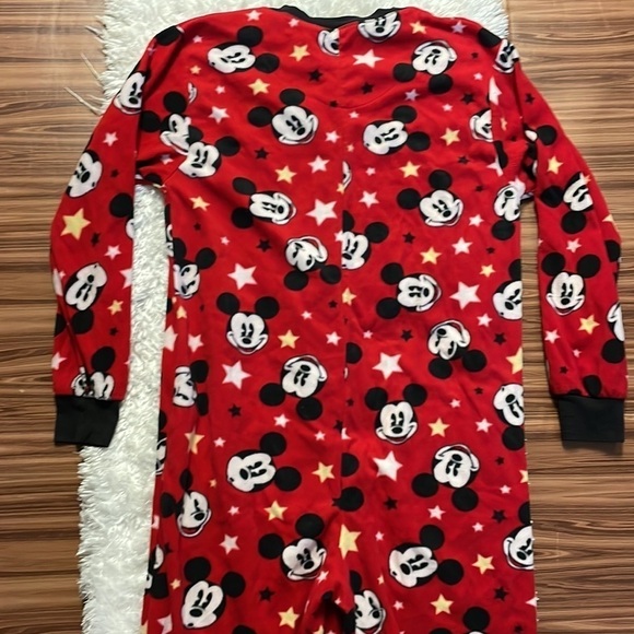DISNEY Mickey Mouse Footed Pajamas Size Small - Picture 6 of 8